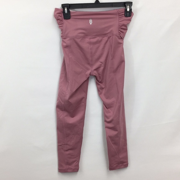 FP Movement Faux Wrap Workout Leggings Pink - Picture 4 of 6